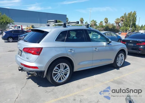 2018 Audi Q5 2.0T Premium/2.0T Tech Premium from USA, damaged, VIN WA1BNAFY3J2205101